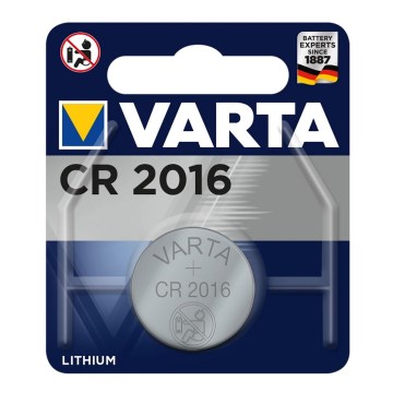Varta 6016 - 1 db lítium elem CR2016 3V