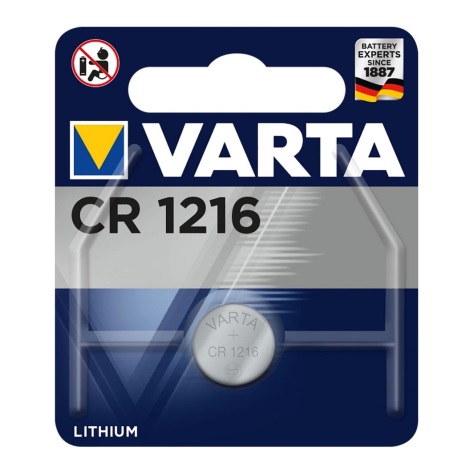 Varta 6216 - 1 db líthium elem CR1216 3V