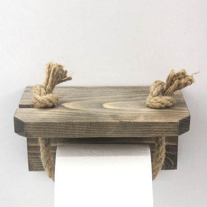 Vécépapír tartó 10x17 cm fenyő