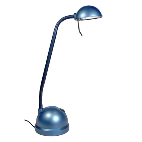 VEGA halogén asztali lámpa 1xGY6,35/35-50W kék