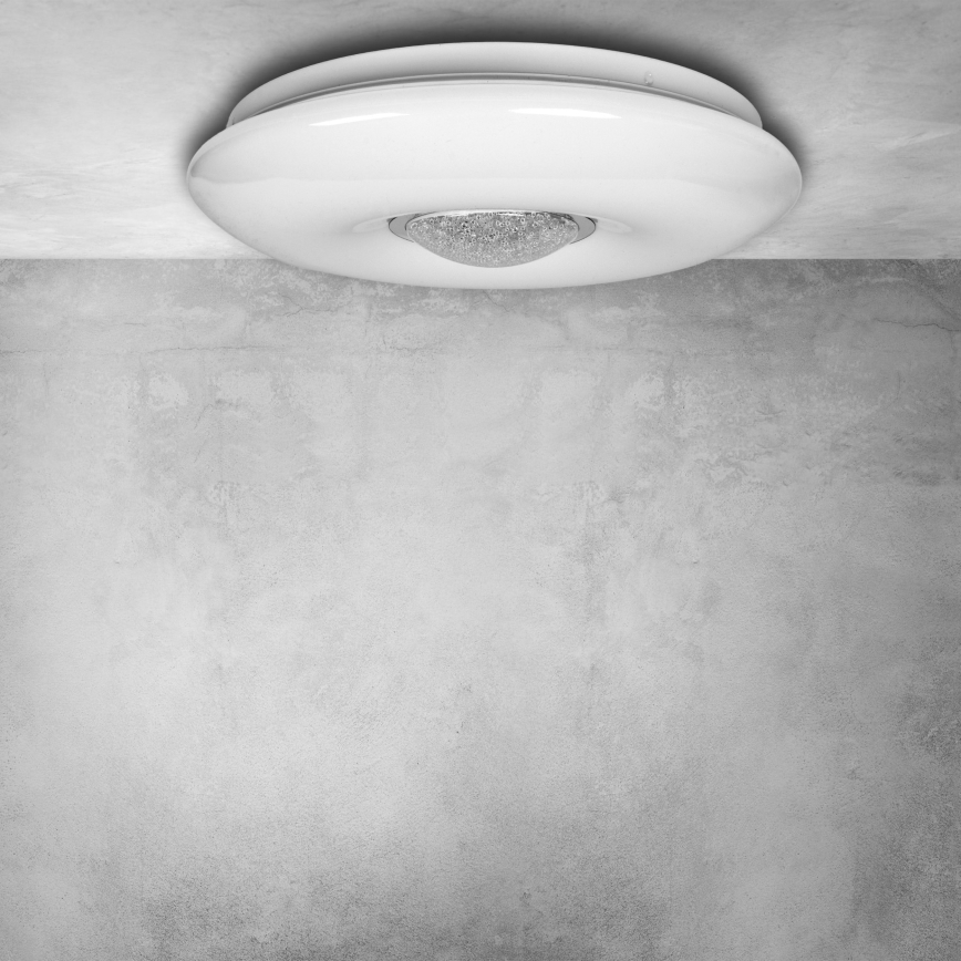 LED Dimmeres mennyezeti lámpa VELA LED/24W/230V + távirányító