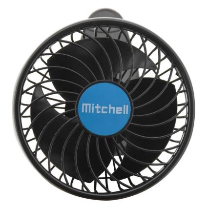 Ventilátor klipsszel USB 4W/5V fekete