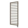 Vertaduro - ADEL fürdőszobai törölközőszárító radiátor termosztáttal 600W 128x50 cm taupe