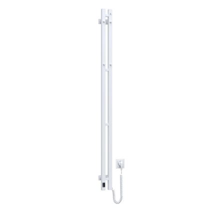 Vertaduro - Elektromos törölközőszárító termosztáttal VEO 106W/230V 150x9 cm IP44 fehér jobb oldali