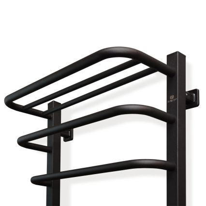 Vertaduro - Elektromos törölközőszárító termosztáttal DOR 155W/230V 80x48 cm IP44 fekete balos