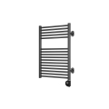Vertaduro - Fürdőszobai forgatható radiátor termosztáttal MEG 400W 78x50 cm antracit