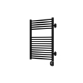 Vertaduro - Fürdőszobai forgatható törölközőszárító termosztáttal MEG 400W 78x50 cm fekete