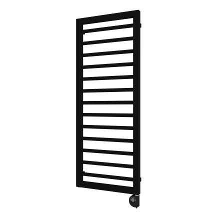 Vertaduro - Fürdőszobai radiátor termosztáttal ADEL 600W 128x50 cm fekete