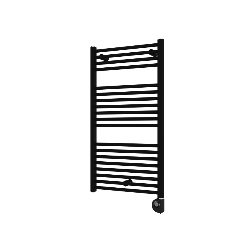 Vertaduro - Fürdőszobai radiátor termosztáttal DENISE 400W 94x50 cm fekete