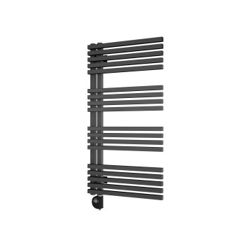 Vertaduro - Fürdőszobai radiátor termosztáttal MICHELLE 600W 97x50 cm antracit