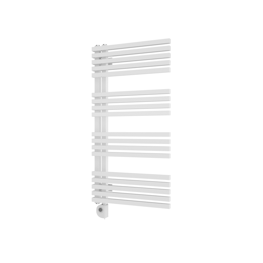 Vertaduro - Fürdőszobai radiátor termosztáttal MICHELLE 600W 97x50 cm fehér