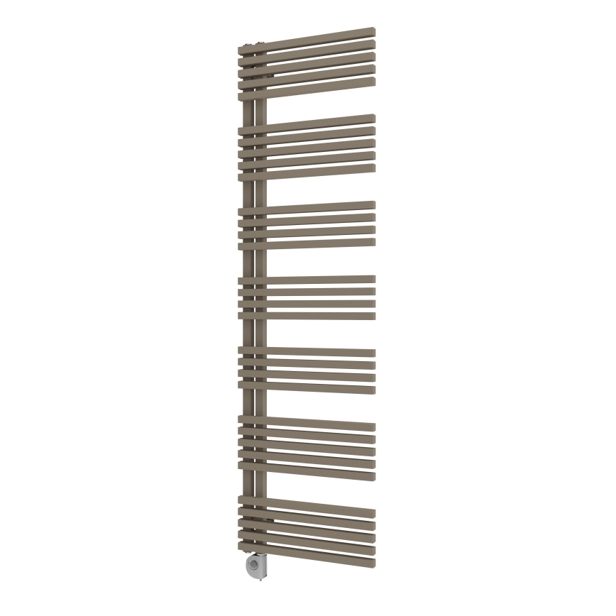 Vertaduro - Fürdőszobai radiátor termosztáttal MICHELLE 900W 177x50 cm taupe
