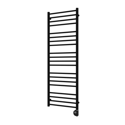 Vertaduro - Fürdőszobai radiátor termosztáttal SIMONE 600W 144x50 cm fekete
