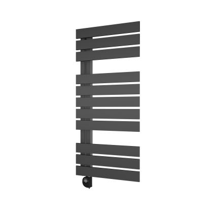 Vertaduro - Fürdőszobai radiátor termosztáttal ZIVA 500W 109x50 cm antracit