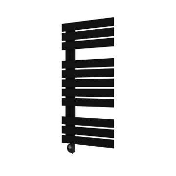 Vertaduro - Fürdőszobai radiátor termosztáttal ZIVA 500W 109x50 cm fekete