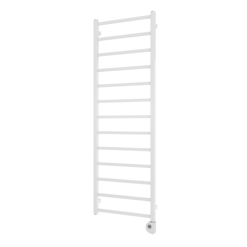 Vertaduro - Fürdőszobai radiátor termosztáttal ZOE 400 W 150 x 50 cm fehér