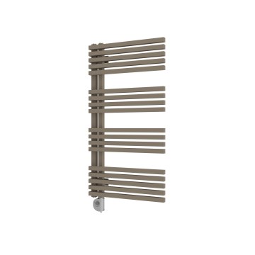 Vertaduro - MICHELLE fürdőszobai radiátor termosztáttal 600 W 97x50 cm taupe