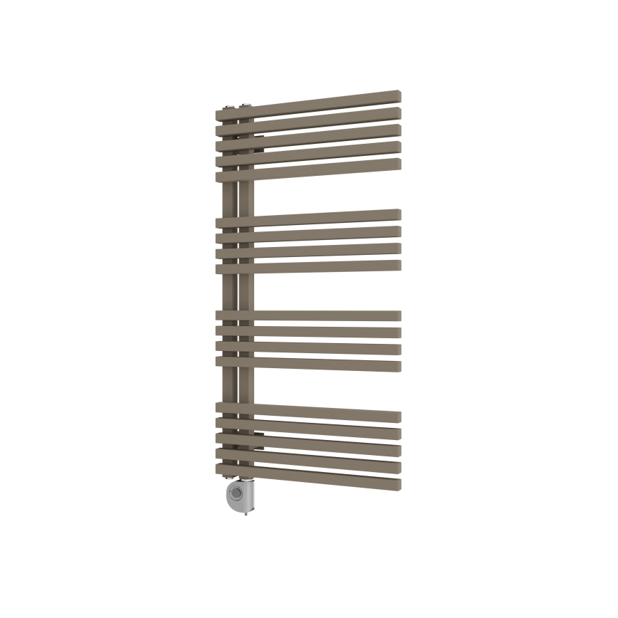 Vertaduro - MICHELLE fürdőszobai radiátor termosztáttal 600 W 97x50 cm taupe