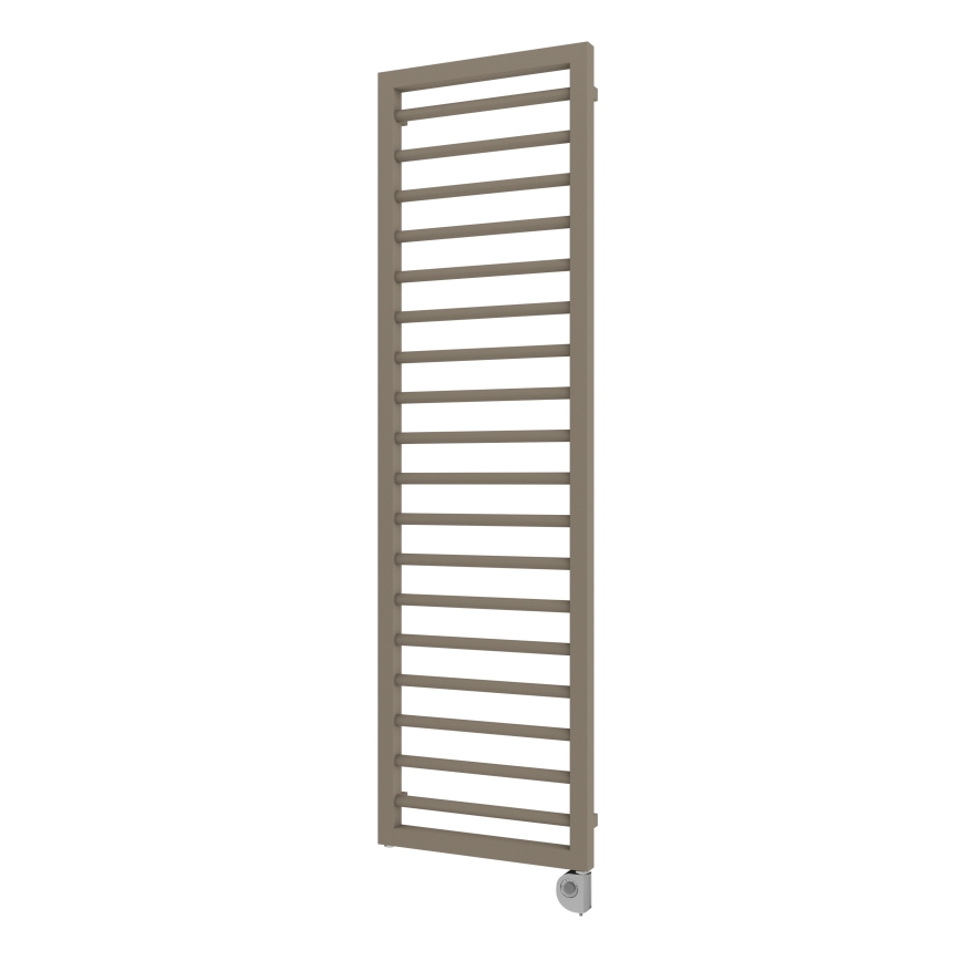 Vertaduro - termosztátos fürdőszobai radiátor ADEL 600W 172x50 cm taupe