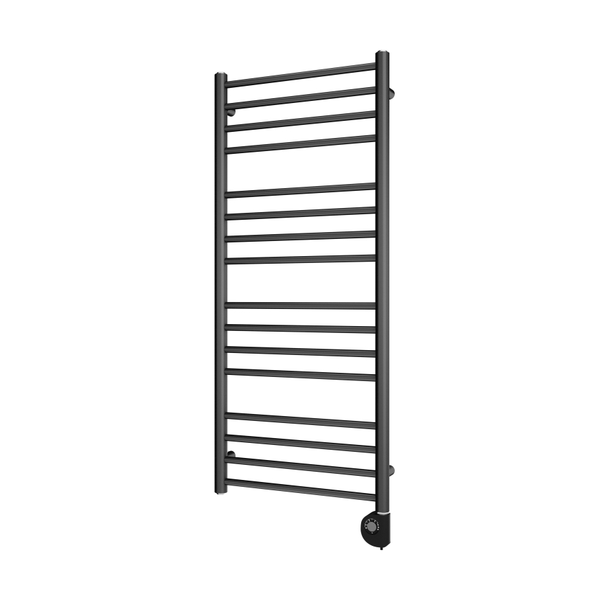 Vertaduro - Törölközőszárító radiátor termosztáttal SIMONE 400W 114x50 cm antracit
