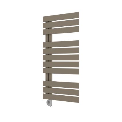 Vertaduro - ZIVA fürdőszobai radiátor termosztáttal 500W 109x50 cm taupe