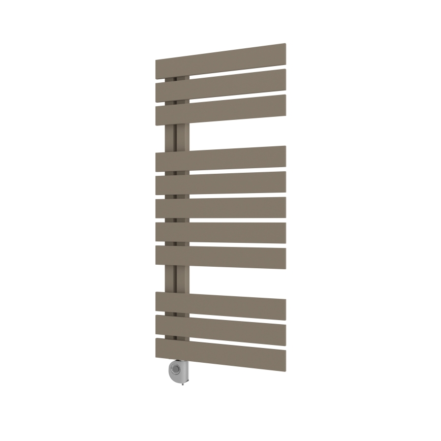 Vertaduro - ZIVA fürdőszobai radiátor termosztáttal 500W 109x50 cm taupe