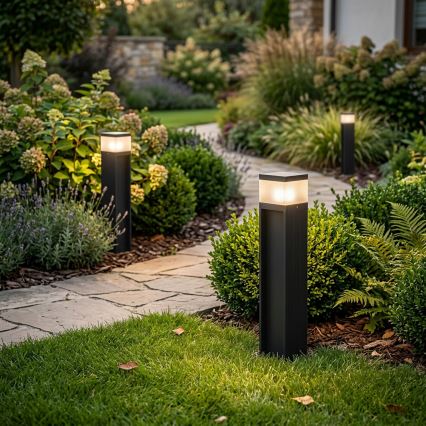 VESPER kültéri lámpa 1xG9/5W/230V, IP44, 50 cm, fekete