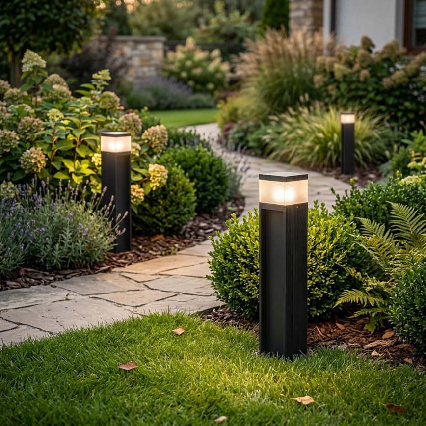 VESPER kültéri lámpa 1xG9/5W/230V, IP44, 50 cm, fekete