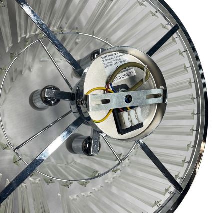 VETRO felületre szerelt mennyezeti csillár 4xE14/40W/230V, fényes króm