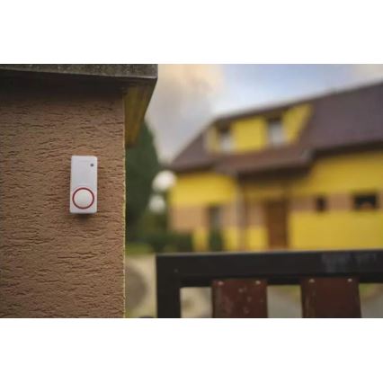 Vezeték nélküli aljzatos ajtócsengő 230V IP44