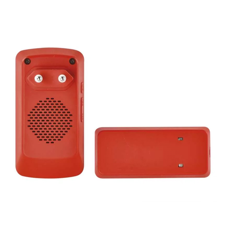 Vezeték nélküli aljzatos ajtócsengő 230V IP44