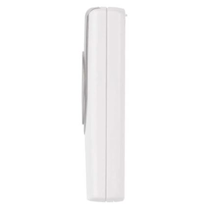 Vezeték nélküli csengő 3xAA/1xCR2032 IP44 fehér/ezüst