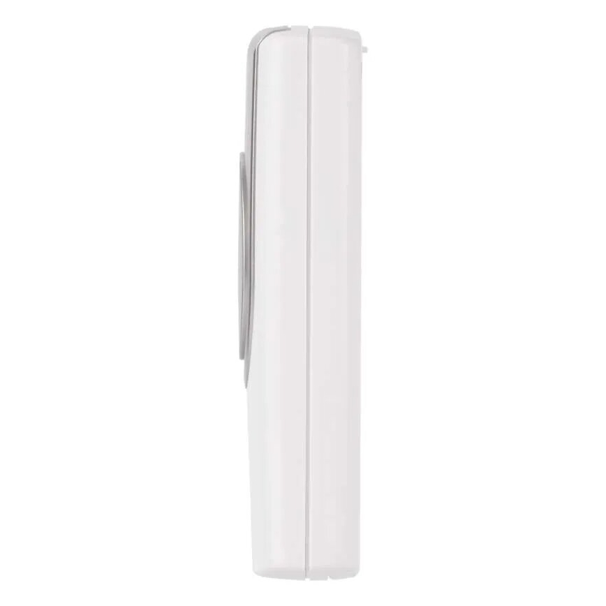 Vezeték nélküli csengő 3xAA/1xCR2032 IP44 fehér/ezüst