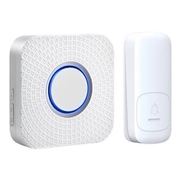 Vezeték nélküli csengő konnektorba kinetikus 230V fehér