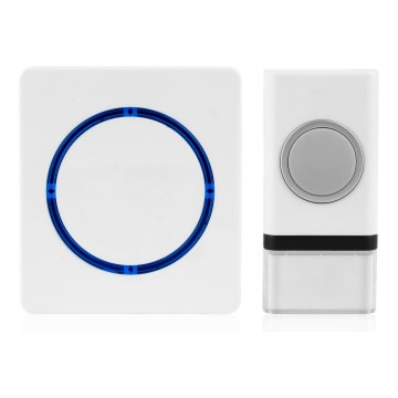 Vezeték nélküli elemes csengő 1L45 4,5V 1xLR23A + 3xAAA IP44