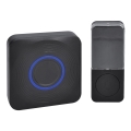 Vezeték nélküli, elemes csengő 3V/3xAAA IP56 fekete