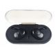 Vezeték nélküli fülhallgató Bluetooth V5.0-tel + töltőállomás fekete