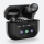 Vezeték nélküli fülhallgató LCD kijelzővel 300 mAh + 2x 30 mAh fekete