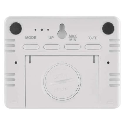 Vezeték nélküli hőmérő páratartalom mérővel 1xCR2032 fehér
