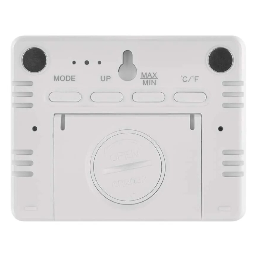 Vezeték nélküli hőmérő páratartalom mérővel 1xCR2032 fehér