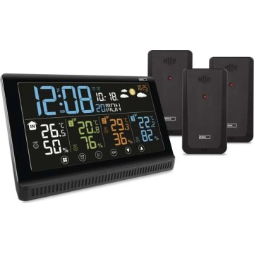 Vezeték nélküli időjárás-állomás 5V/3xAAA + 2xAAA