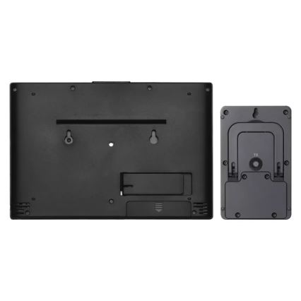 Vezeték nélküli időjárás állomás ébresztőórával 3xAAA/5V + 2xAAA fekete