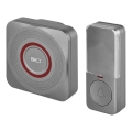 Vezeték nélküli konnektoros csengő GoSmart 230V + 1xCR2032 szürke Wi-Fi