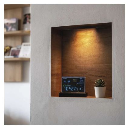 Vezeték nélküli időjárás-állomás 5V/2xAAA + 2xAAA