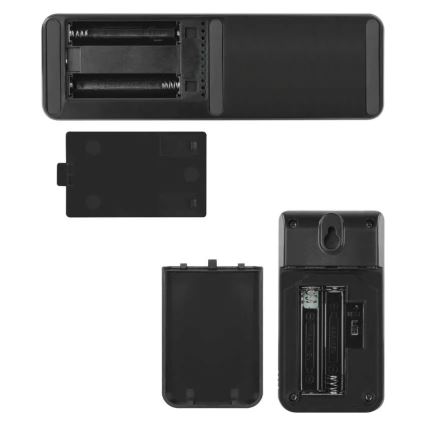 Vezeték nélküli időjárás-állomás 5V/2xAAA + 2xAAA