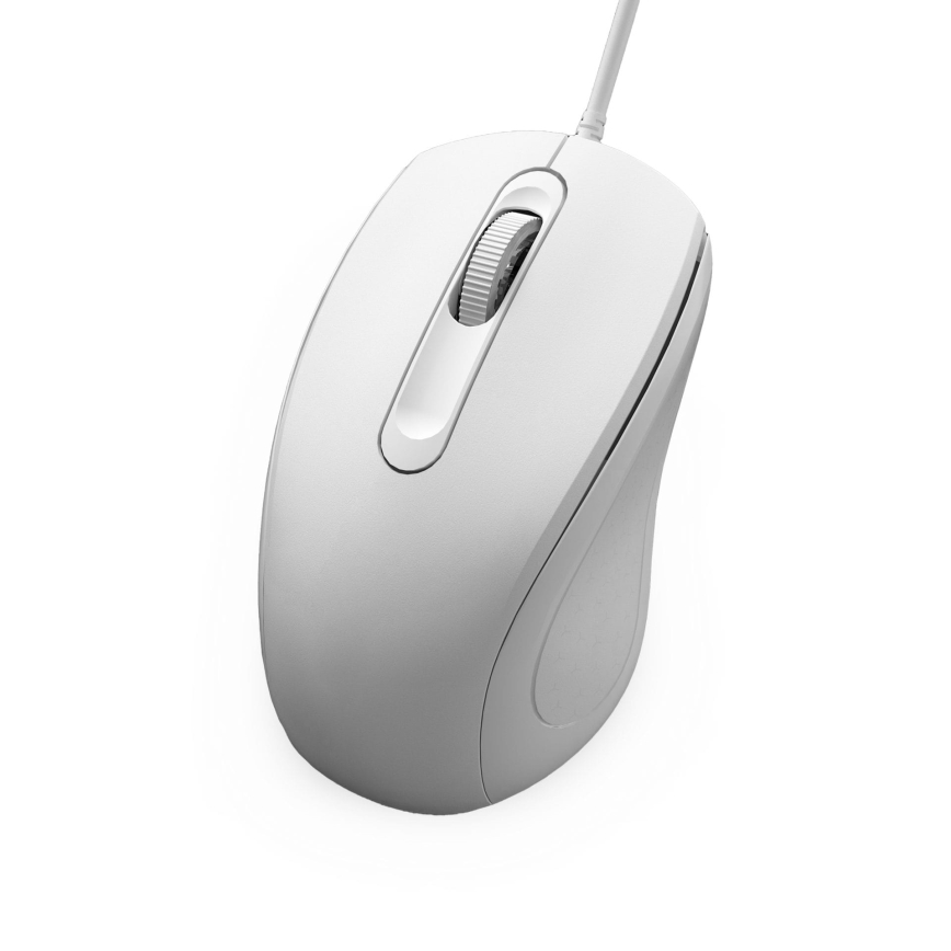 Vezetékes egér 1200 DPI fehér