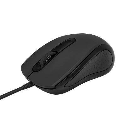 Vezetékes egér 1200 DPI fekete