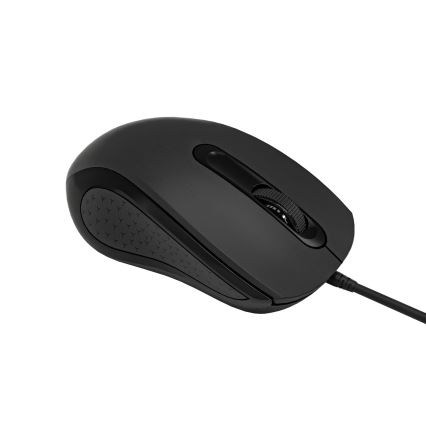 Vezetékes egér 1200 DPI USB-C fekete