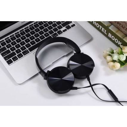 Vezetékes fejhallgató mikrofonnal, mini-jack C csatlakozóval