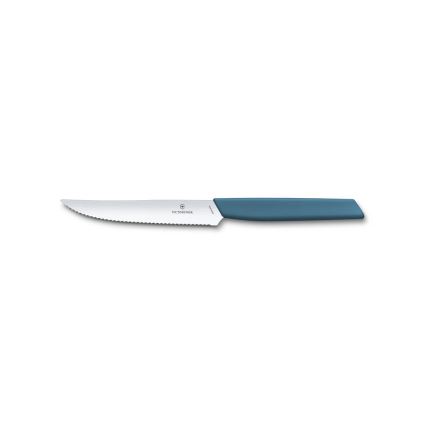 Victorinox - 12 darabos SWISS MODERN evőeszköz-készlet, kék